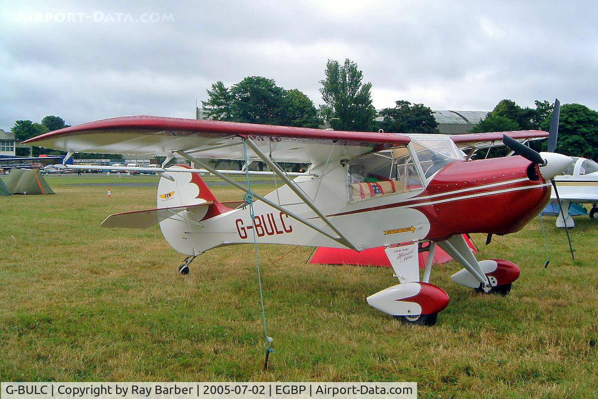 G-BULC, 1999 Light Aero Avid Speedwing Mark IV Flyer C/N PFA 189-12202, Avid Flyer Mk.4 STOL [PFA 189-12202] Kemble~G 02/07/2005