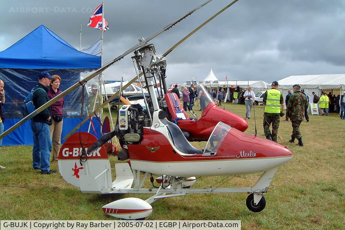 G-BUJK, 1994 Montgomerie-Bensen B-8MR Gyrocopter C/N PFA G/01-1211, Bensen B.8MR Gyrocopter [PFA G/01-1211] Kemble~G 02/07/2005
