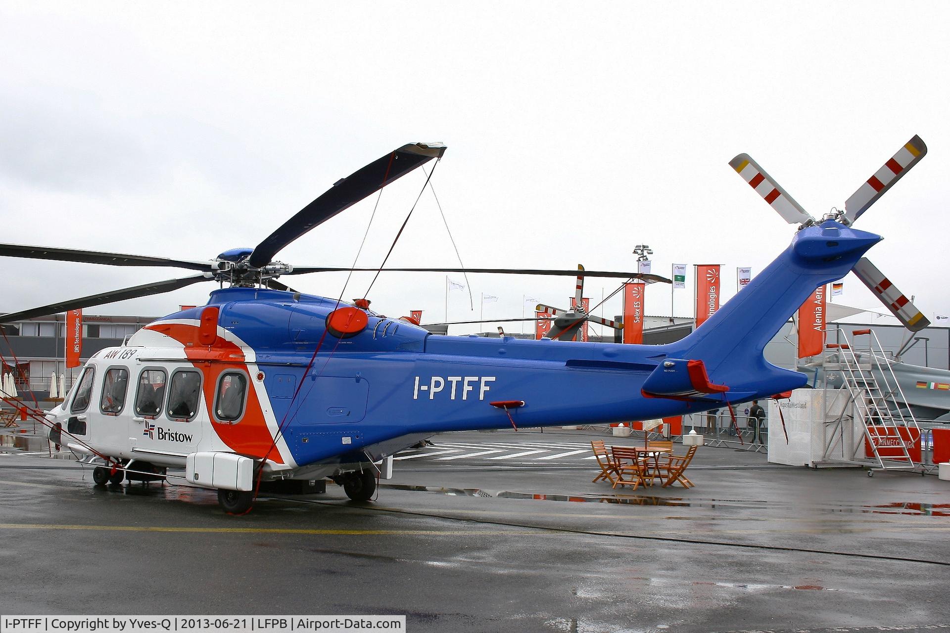 I-PTFF, AgustaWestland AW189 C/N 49005, Agusta-Westland AW-189, Paris-Le Bourget Air Show 2013