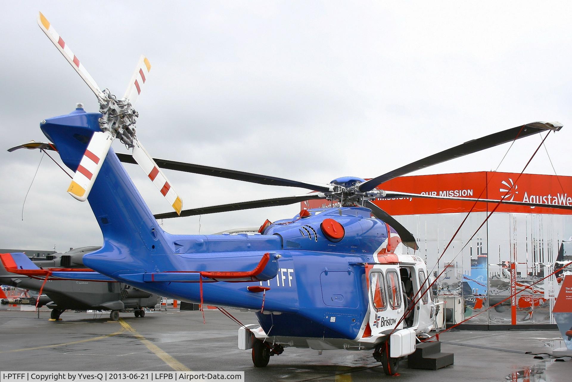 I-PTFF, AgustaWestland AW189 C/N 49005, Agusta-Westland AW-189, Paris-Le Bourget Air Show 2013