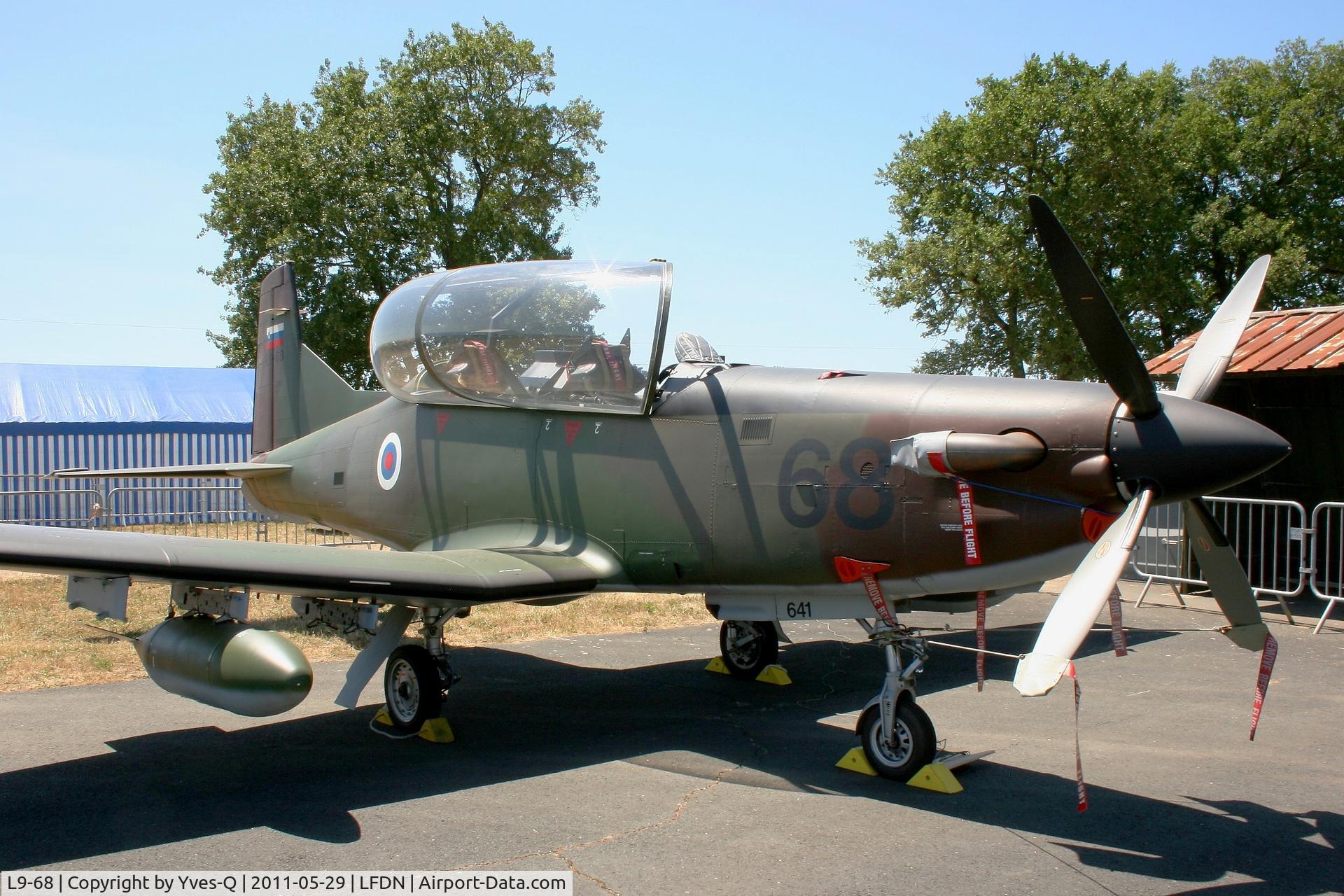 L9-68, Pilatus PC-9M Hudournik C/N 641, Pilatus PC-9M, Rochefort-St Agnant AB 721 (LFDN-RCO)
