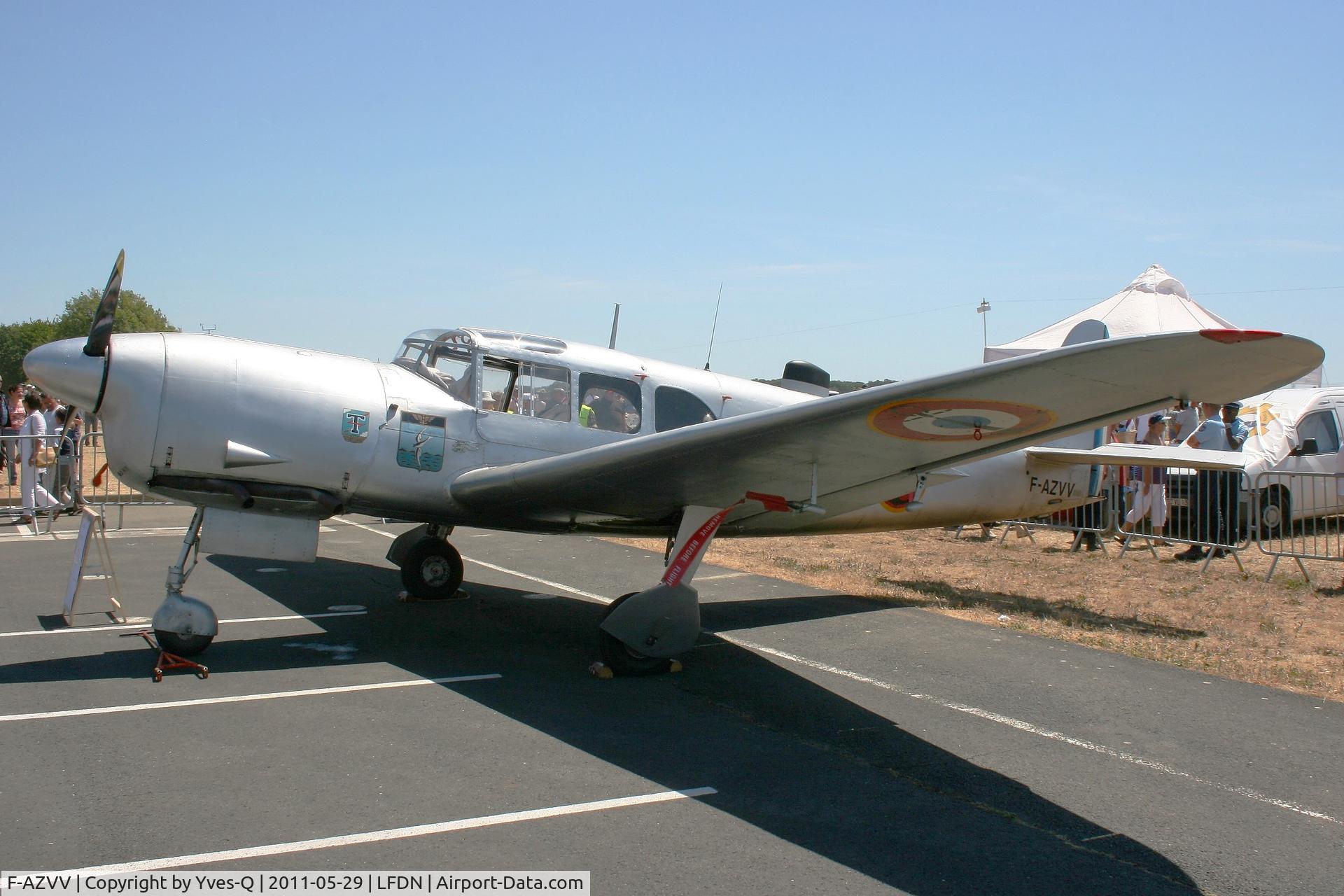 F-AZVV, 1959 Nord 1101 Noralpha C/N 15, F-AZVV - Nord 1110 Ramier, Rochefort-St Agnant AB 721 (LFDN-RCO)