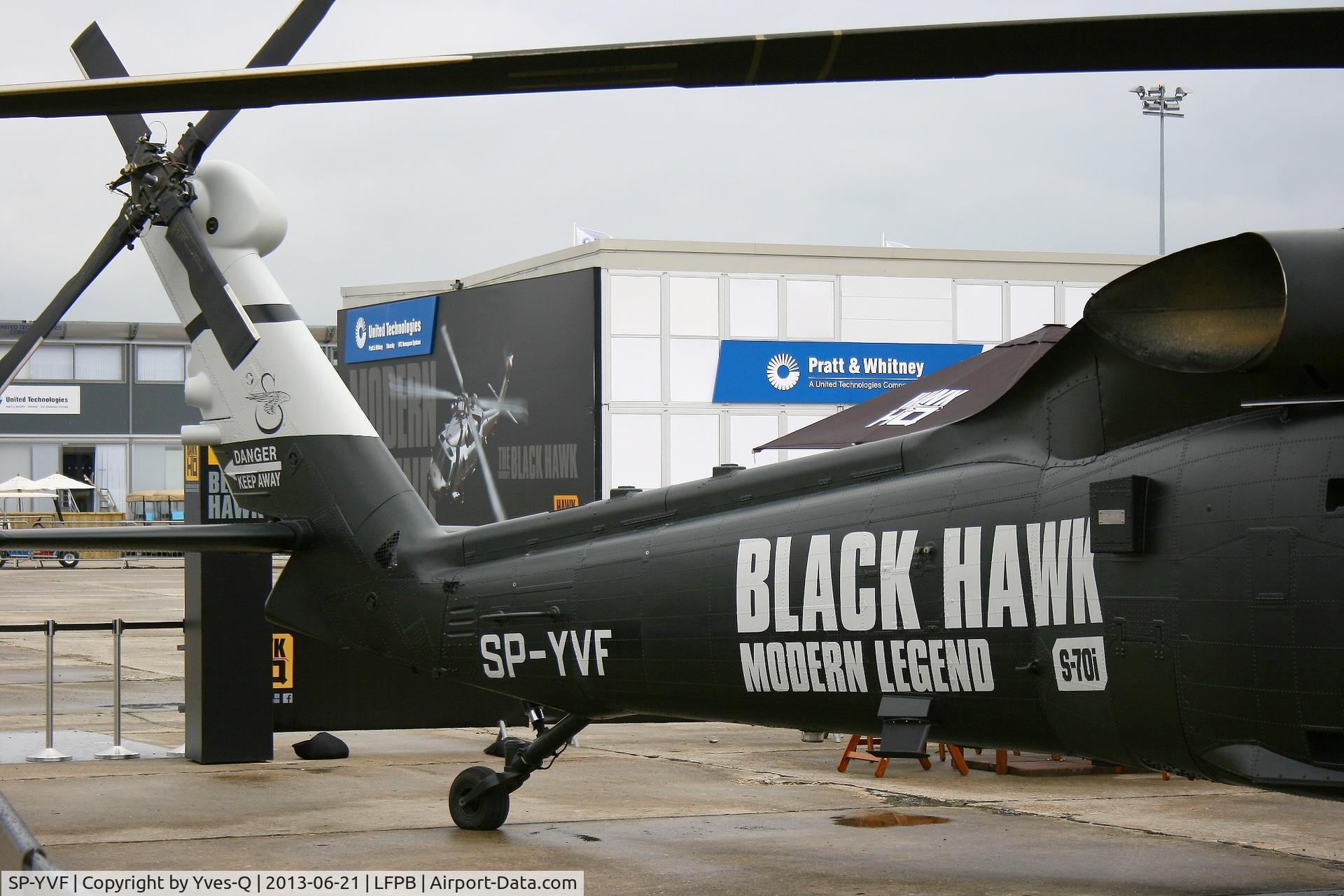 SP-YVF, 2011 Sikorsky S-70i Black Hawk C/N 0007/70-3743, Sikorsky S-70i Black Hawk, Paris-Le Bourget Air Show 2013