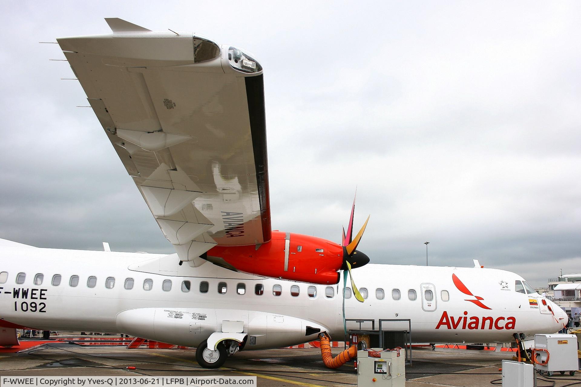 F-WWEE, 2013 ATR 72-600 C/N 1092, ATR 72-600, Paris-Le Bourget Air Show 2013