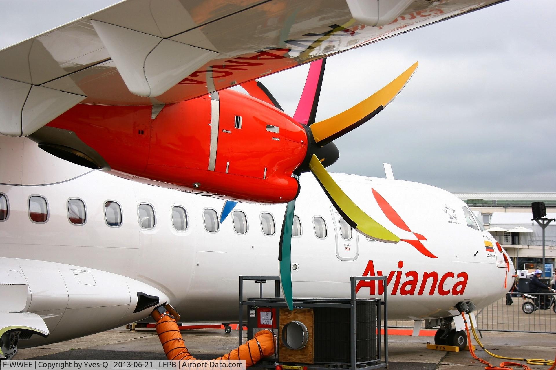F-WWEE, 2013 ATR 72-600 C/N 1092, ATR 72-600, Paris-Le Bourget Air Show 2013