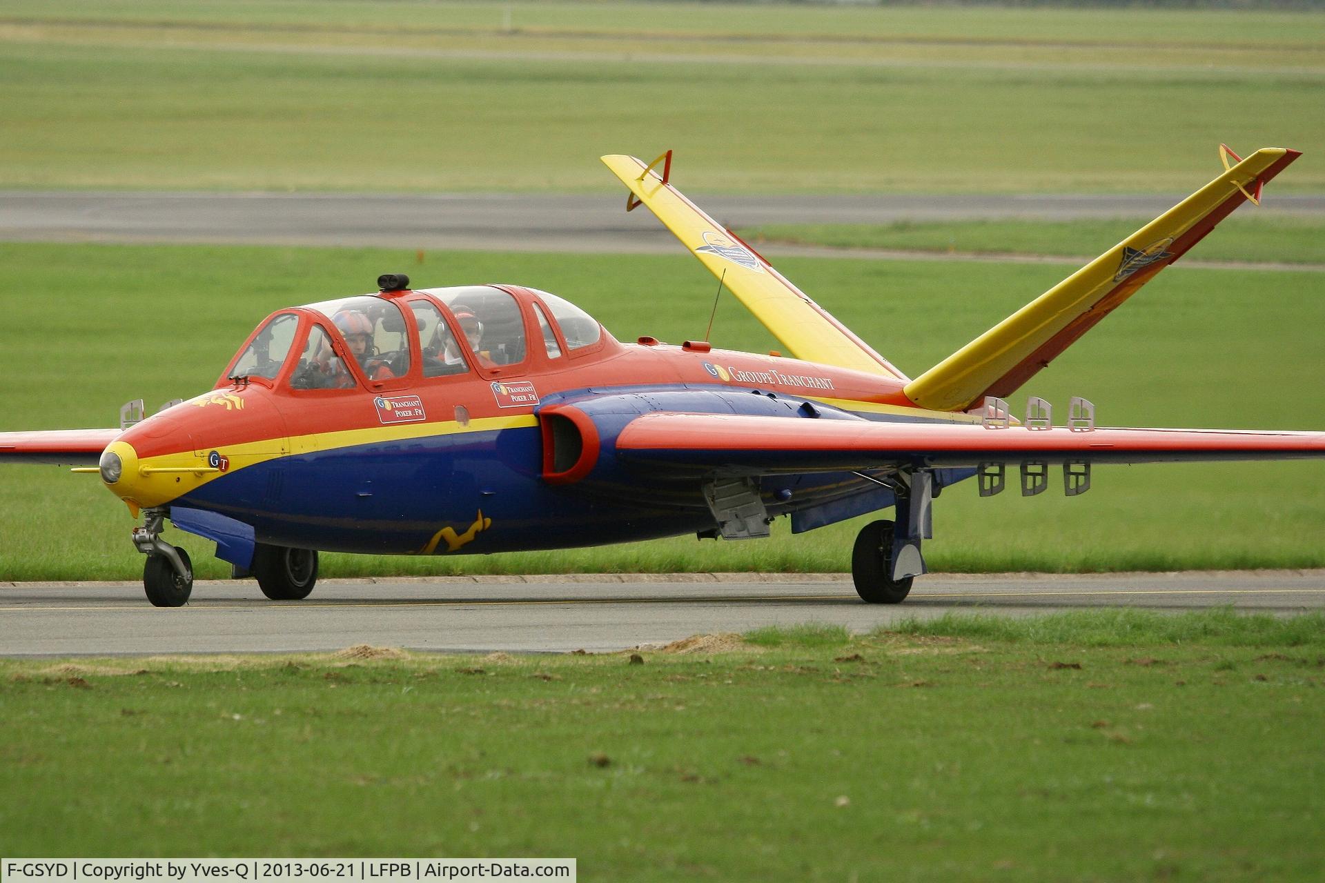 F-GSYD, Fouga CM-170 Magister C/N 455, Fouga CM-170 Magister, Paris-Le Bourget Air Show 2013