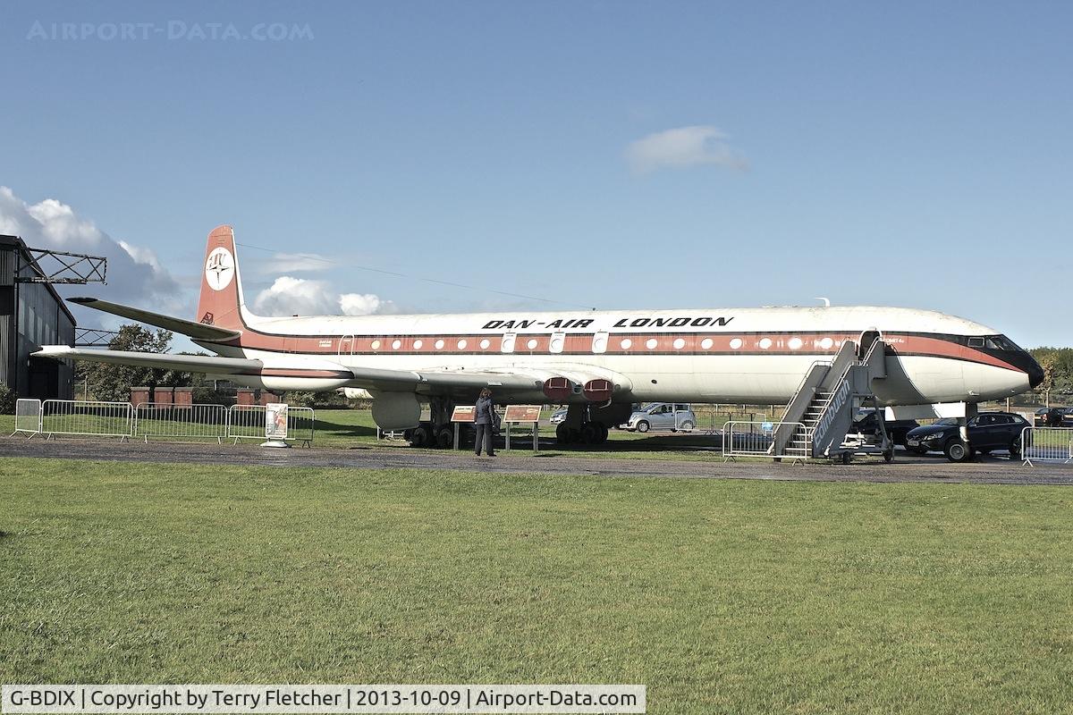 G-BDIX, 1962 De Havilland DH.106 Comet 4C C/N 6471, At the Museum of Flight , East Fortune , Scotland