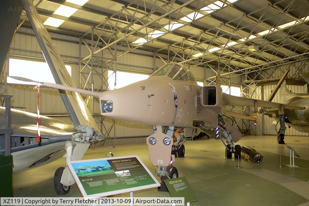 XZ119, 1976 Sepecat Jaguar GR.1A C/N S.120, At the Museum of Flight , East Fortune , Scotland