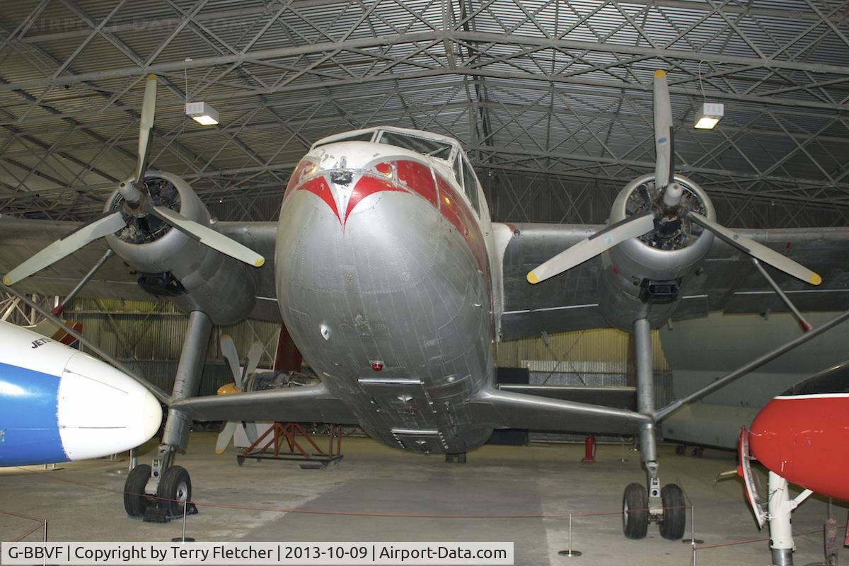 G-BBVF, 1959 Scottish Aviation Twin Pioneer Srs3 C/N 558, At the Museum of Flight , East Fortune , Scotland