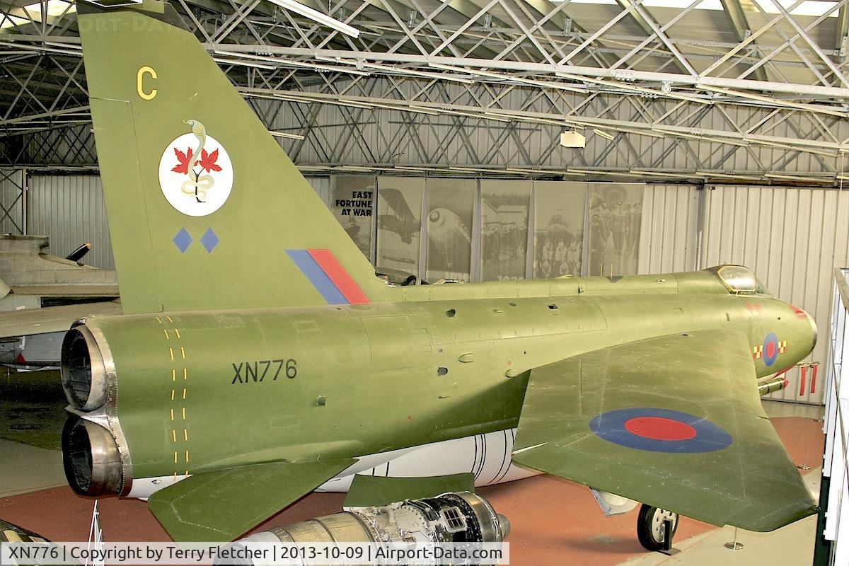 XN776, 1962 English Electric Lightning F.2A C/N 95129, At the Museum of Flight , East Fortune , Scotland