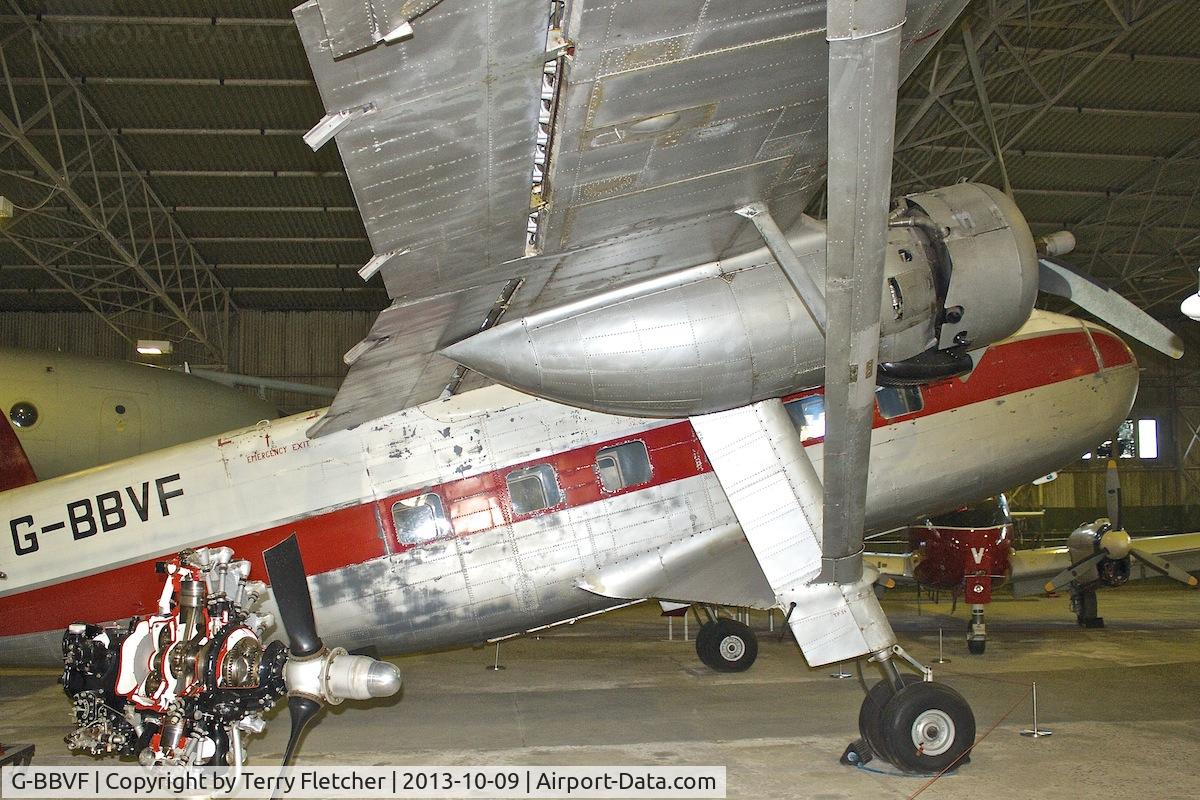 G-BBVF, 1959 Scottish Aviation Twin Pioneer Srs3 C/N 558, At the Museum of Flight , East Fortune , Scotland