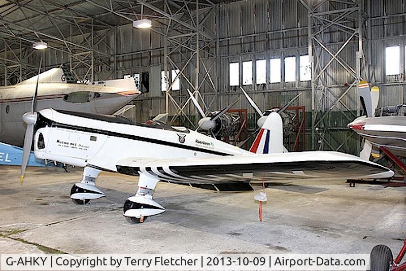 G-AHKY, 1940 Miles M18 Series 2 C/N 4426, At the Museum of Flight , East Fortune , Scotland
