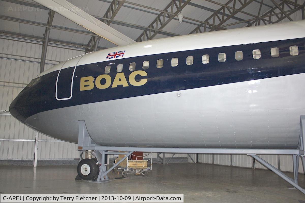 G-APFJ, 1960 Boeing 707-436 C/N 17711, At the Museum of Flight , East Fortune , Scotland