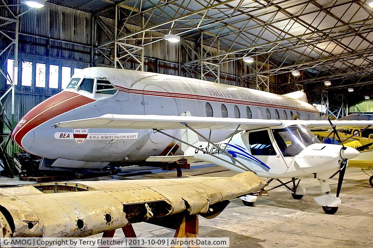 G-AMOG, 1953 Vickers Viscount 701 C/N 7, At the Museum of Flight , East Fortune , Scotland