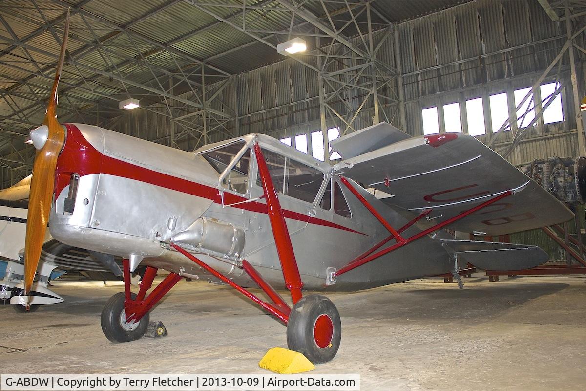 G-ABDW, De Havilland DH.80A Puss Moth C/N 2051, VH-UQB / ex G-ABDW At the Museum of Flight , East Fortune , Scotland