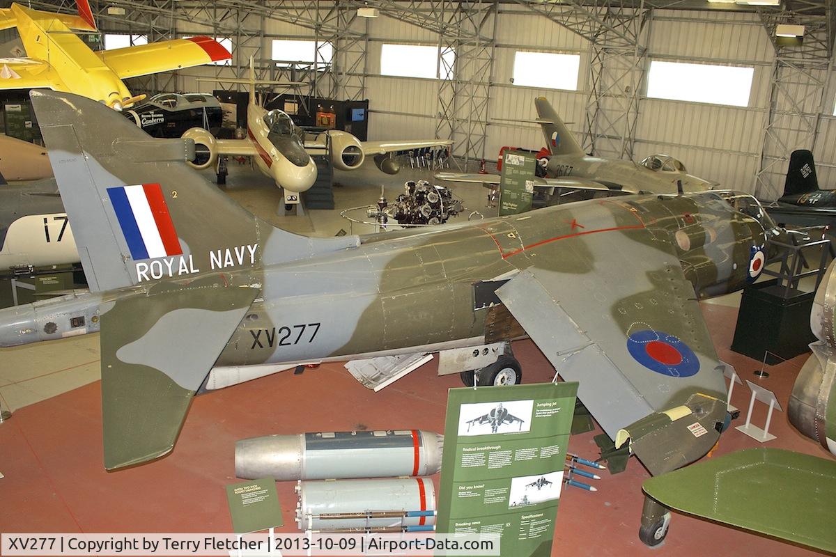 XV277, 1966 Hawker Siddeley Harrier GR.1 C/N 0000, At Museum Of Flight , East Fortune , Scotland