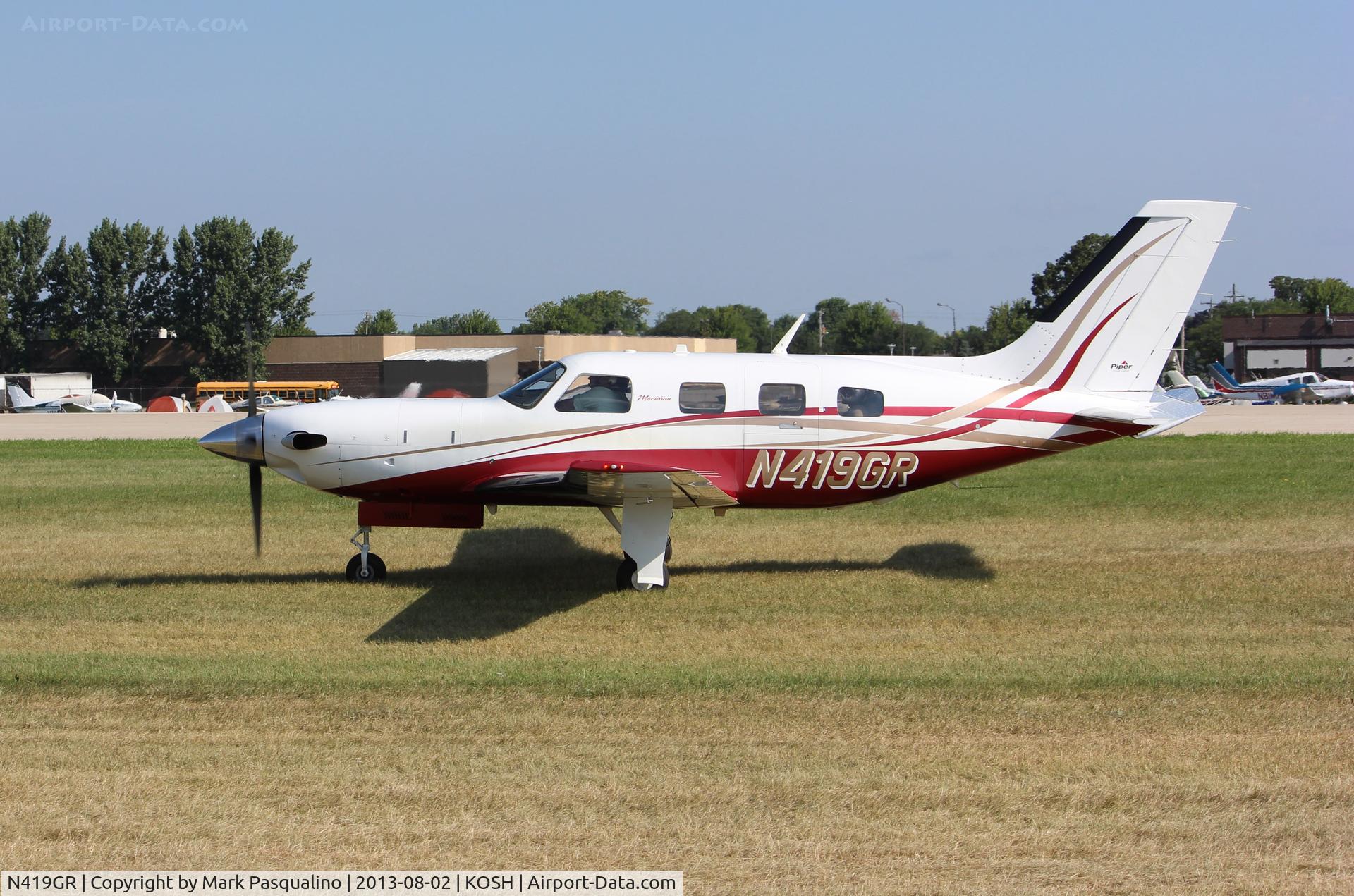 N419GR, 2006 Piper PA-46-500TP Malibu Meridian C/N 4697244, Piper PA46-500TP