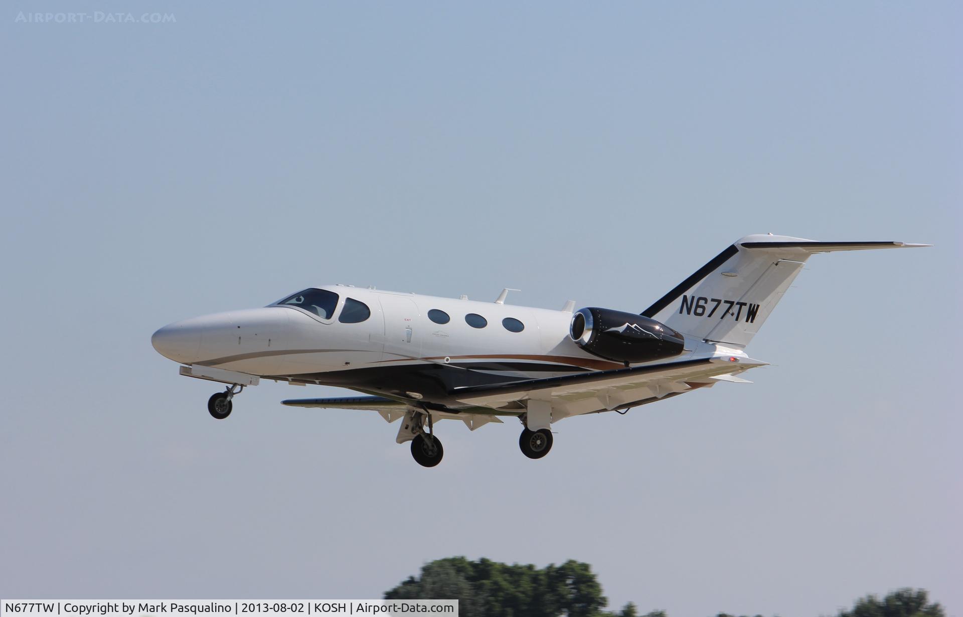 N677TW, 2011 Cessna 510 Citation Mustang Citation Mustang C/N 510-0367, Cessna 510