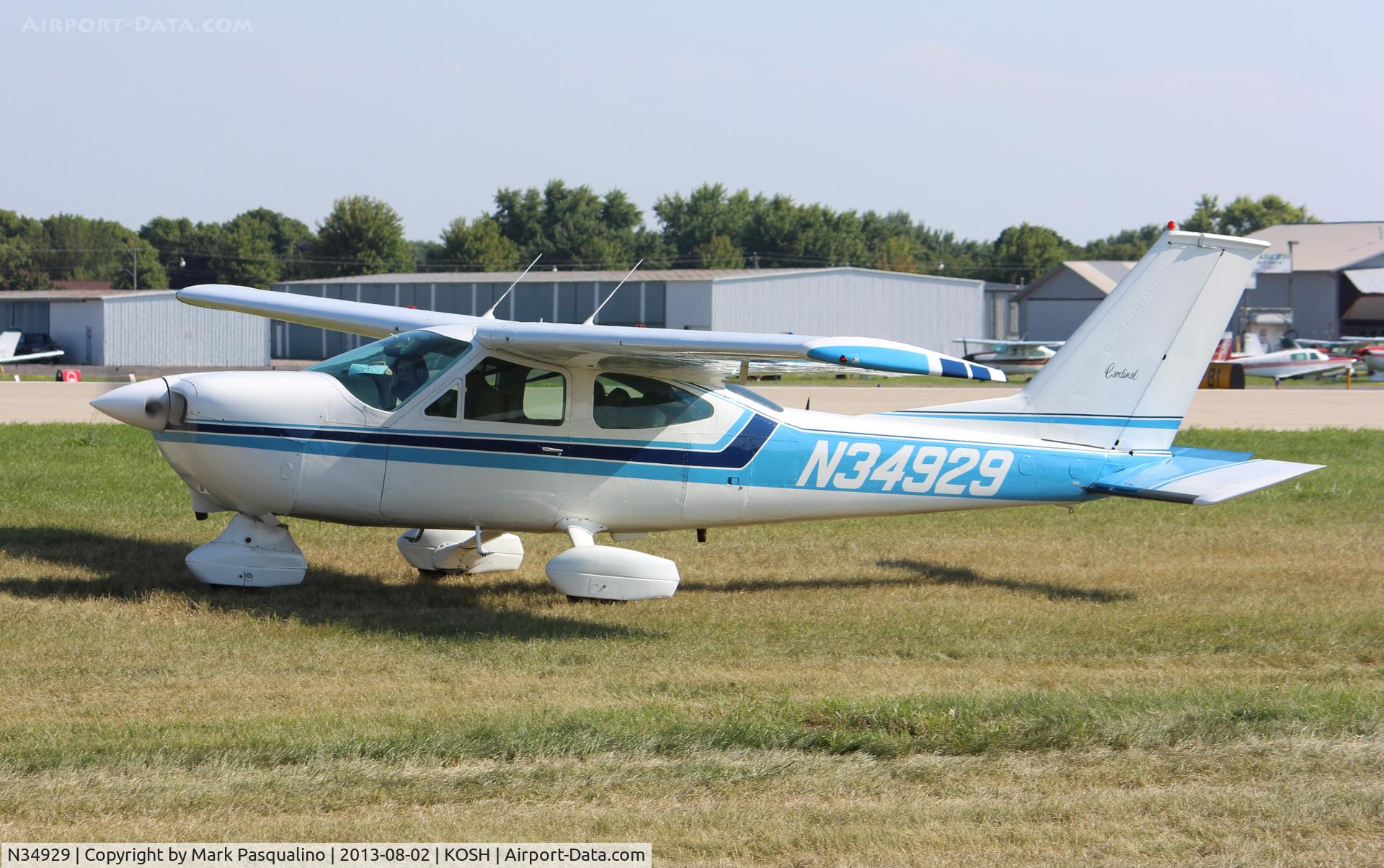 N34929, 1974 Cessna 177B Cardinal C/N 17702095, Cessna 177B