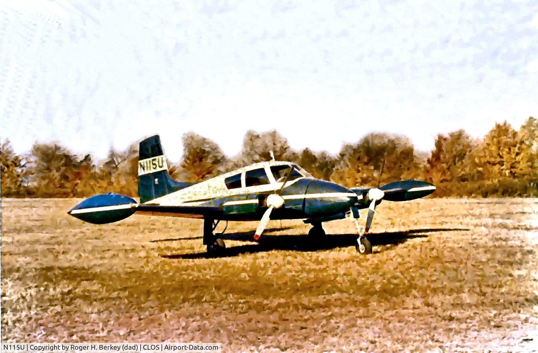 N115U, 1956 Cessna 310 C/N 35420, This was my dad's first twin and I rode along to pick it up in Walls, Mississippi. I remember that there was a F-51 Mustang parked there that we were told belonged to a Delta Captain who flew back and forth to work.