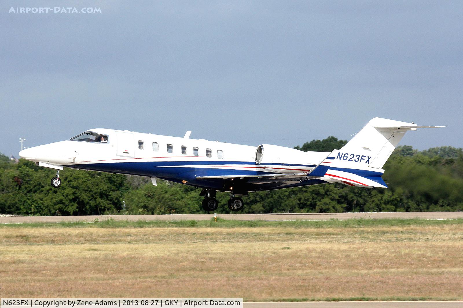 N623FX, 2008 Learjet Inc 45 C/N 2099, At Arlington Municipal Airport