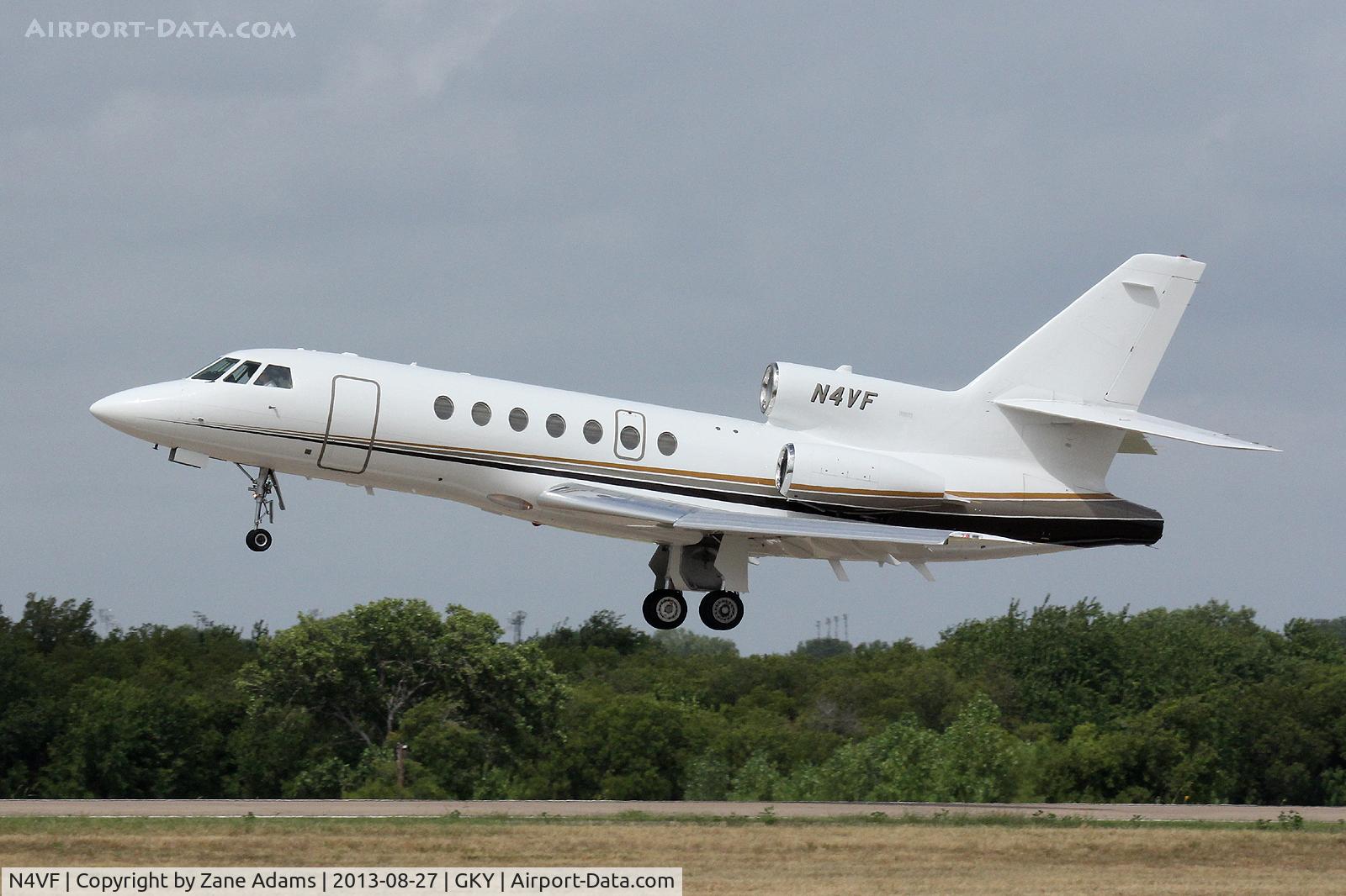 N4VF, 1985 Dassault Falcon 50 C/N 160, At Arlington Municipal Airport.