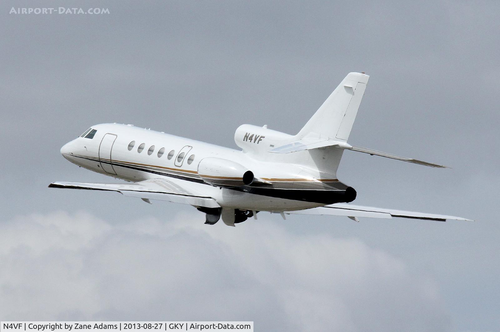 N4VF, 1985 Dassault Falcon 50 C/N 160, At Arlington Municipal Airport.