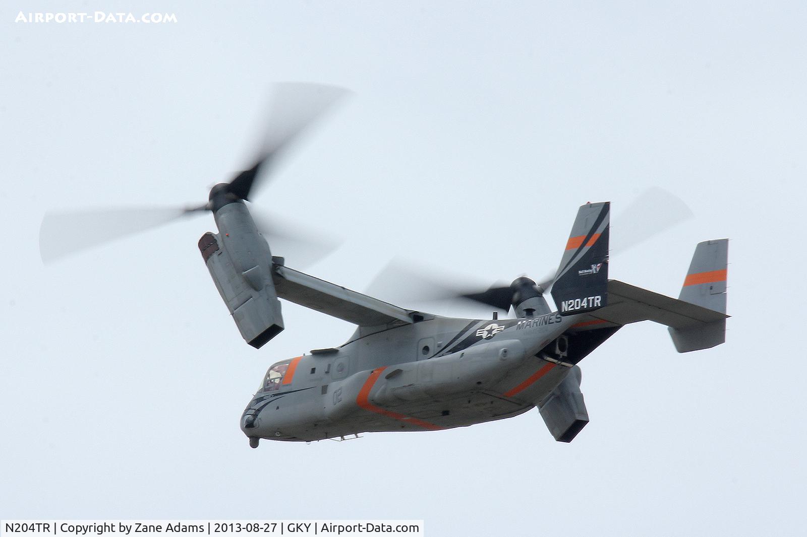 N204TR, Bell-Boeing MV-22B Osprey C/N D0043, MV-22 Osprey at Arlington Municipal - Undergoing intake modification and aerial refueling testing for the USMC
