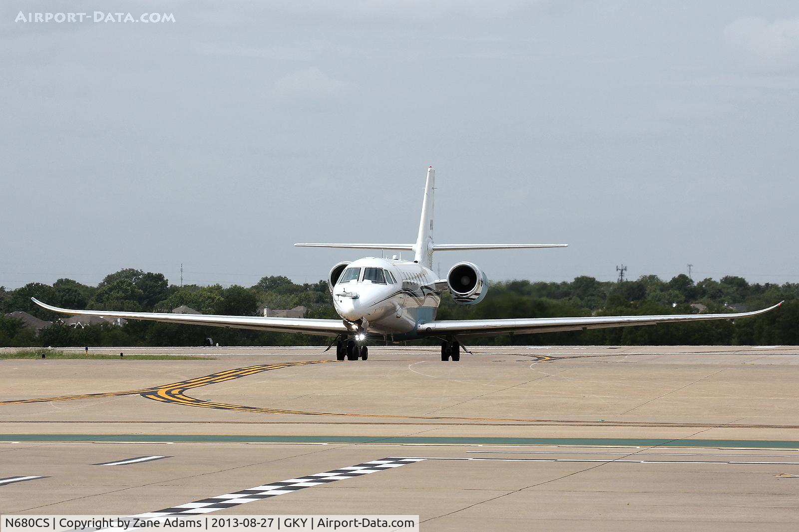 N680CS, 2002 Cessna 680 Citation Sovereign C/N 680-709, Flying chase for the Bell Helicopter MV-22 Osprey aerial refueling testing program