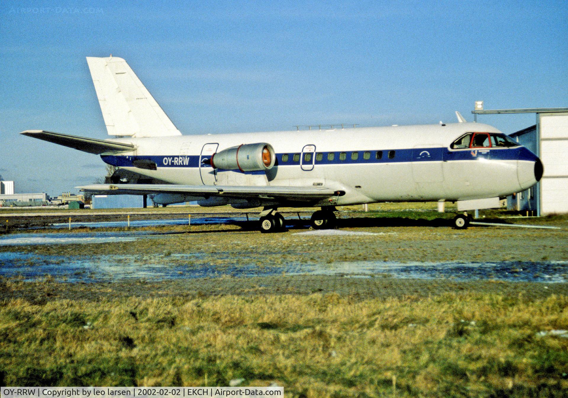 OY-RRW, VFW-Fokker VFW-614 C/N MG.19/016, Copenhagen Kastrup 2.2.02