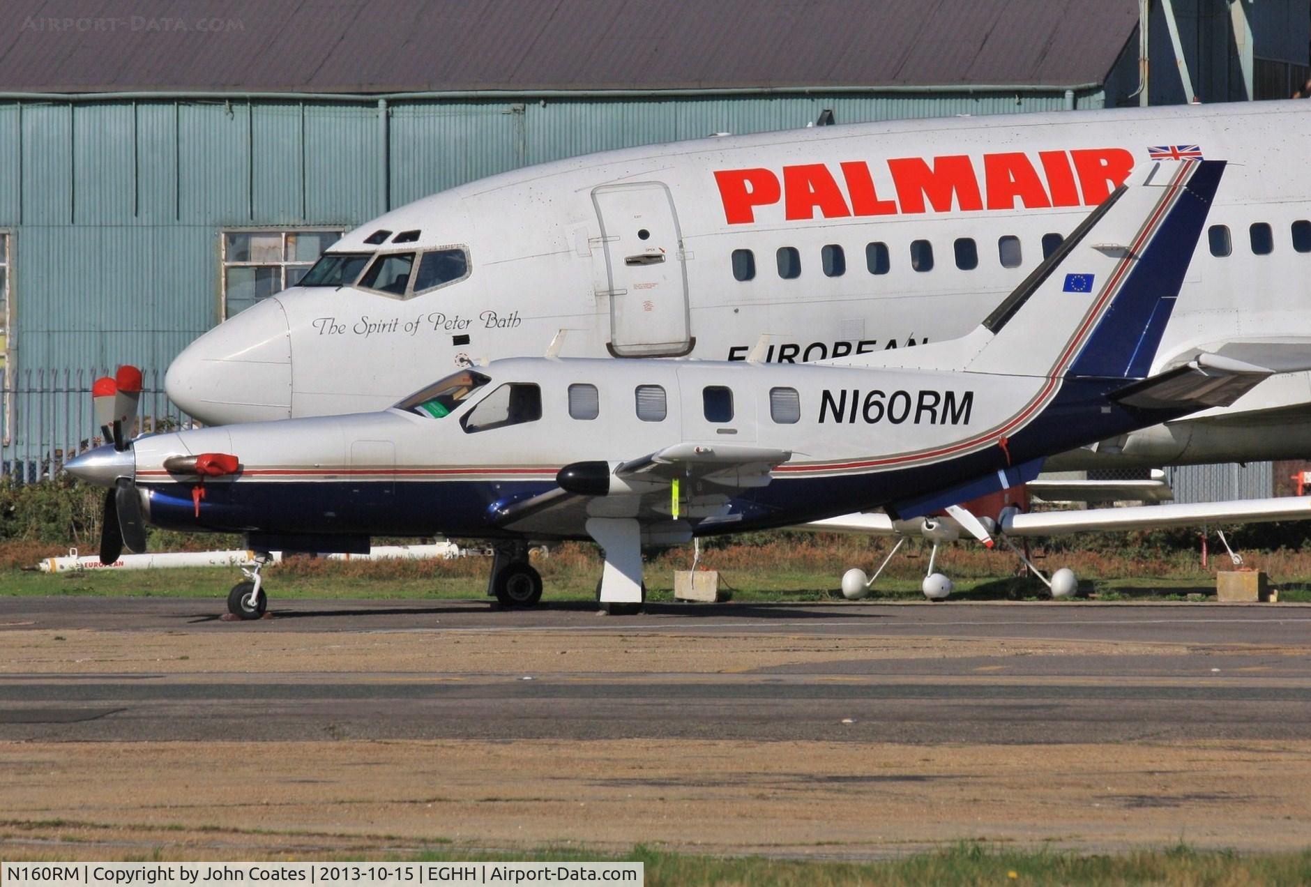 N160RM, 1992 Socata TBM-700 C/N 0063, Visitor to BHL