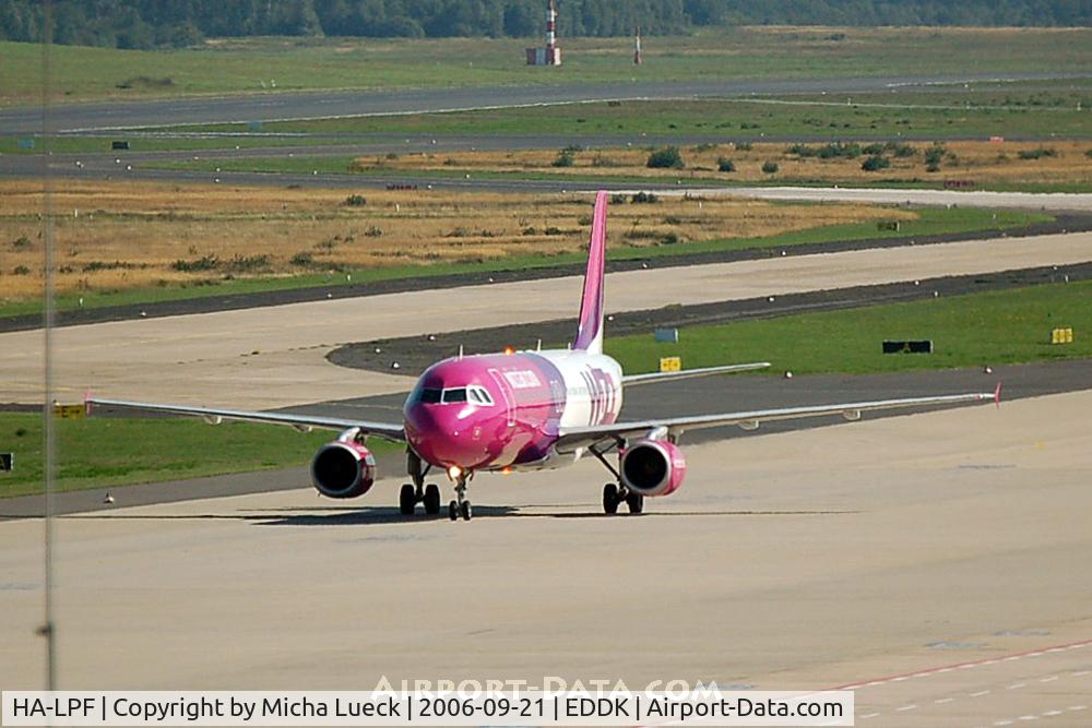 HA-LPF, 2002 Airbus A320-233 C/N 1834, At Cologne