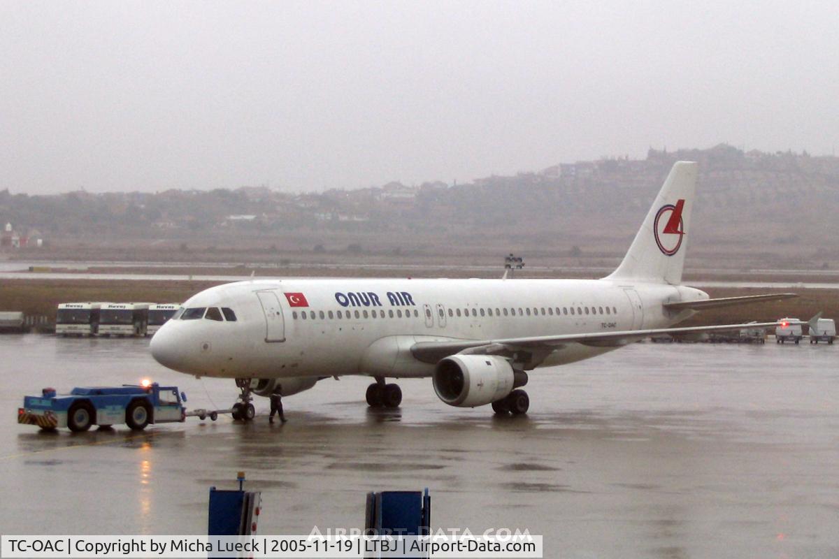 TC-OAC, 1992 Airbus A320-212 C/N 313, At Izmir
