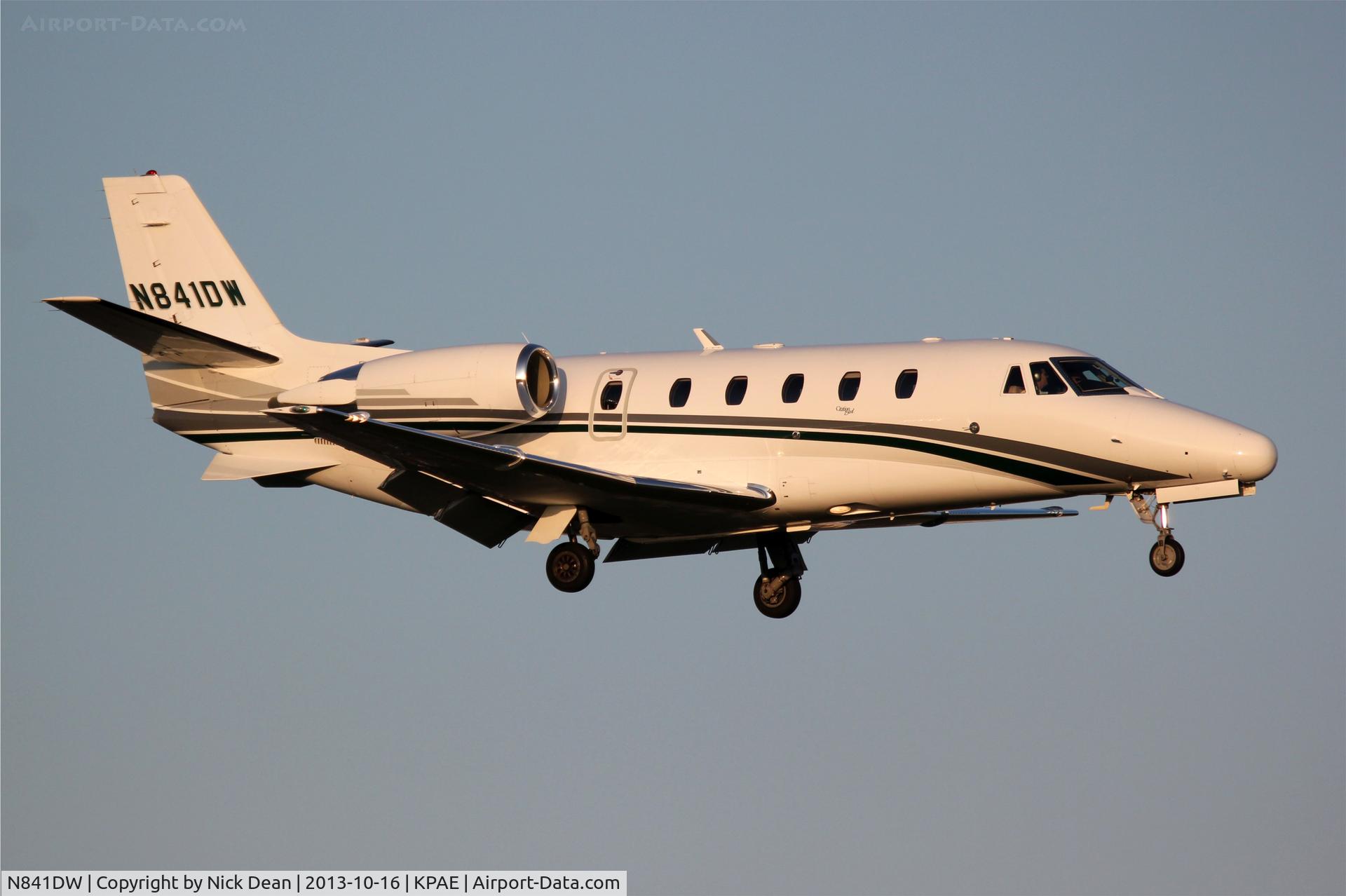 N841DW, 2001 Cessna 560XL C/N 560-5177, KPAE/PAE