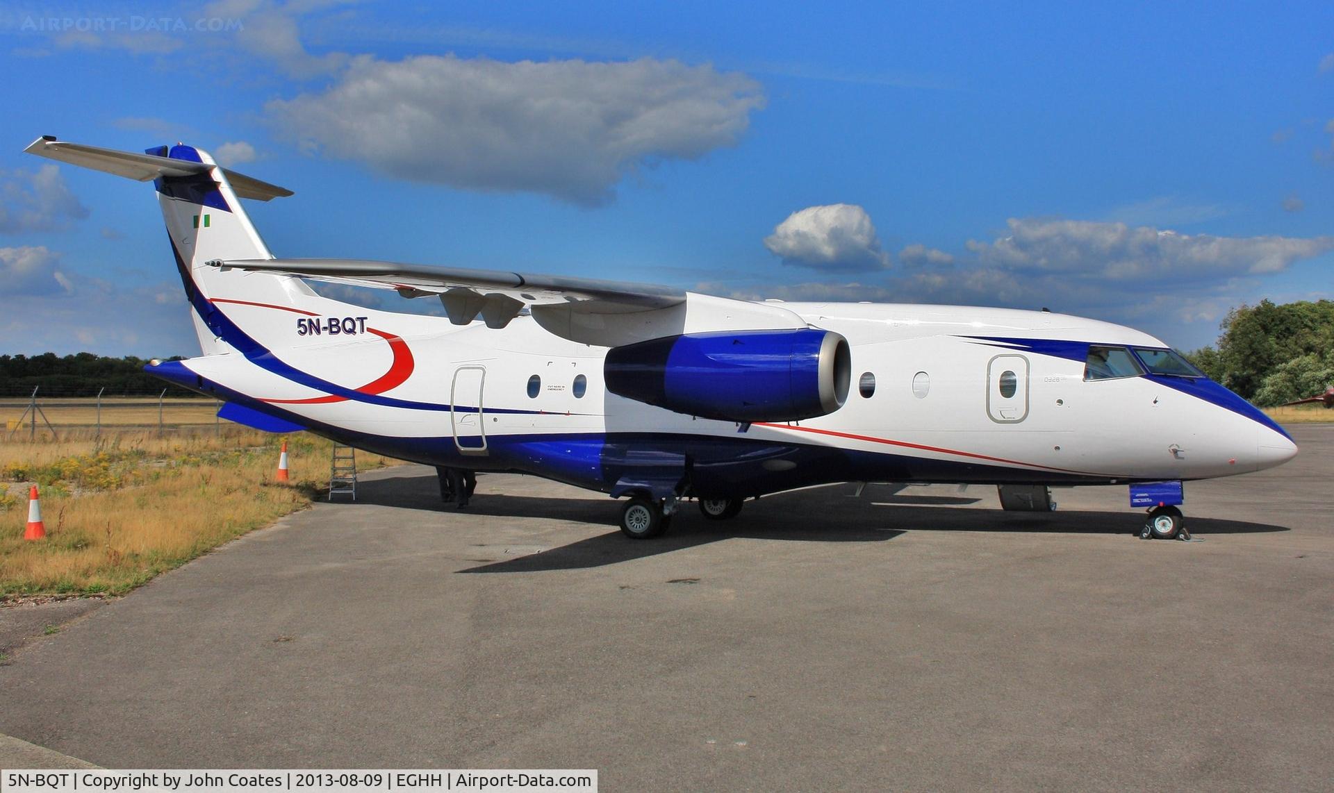 5N-BQT, Fairchild Dornier 328-300 328JET C/N 3221, Parked at JETS