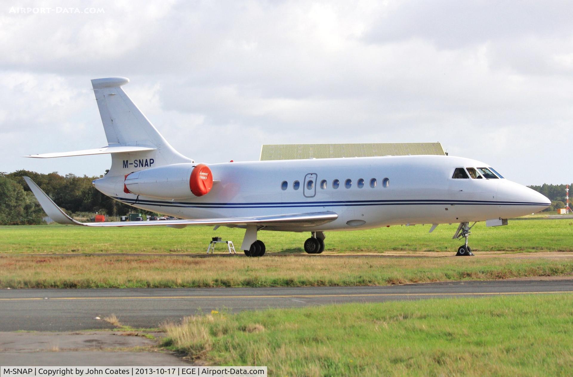 M-SNAP, 2006 Dassault Falcon 2000EX C/N 89, At Jetworks