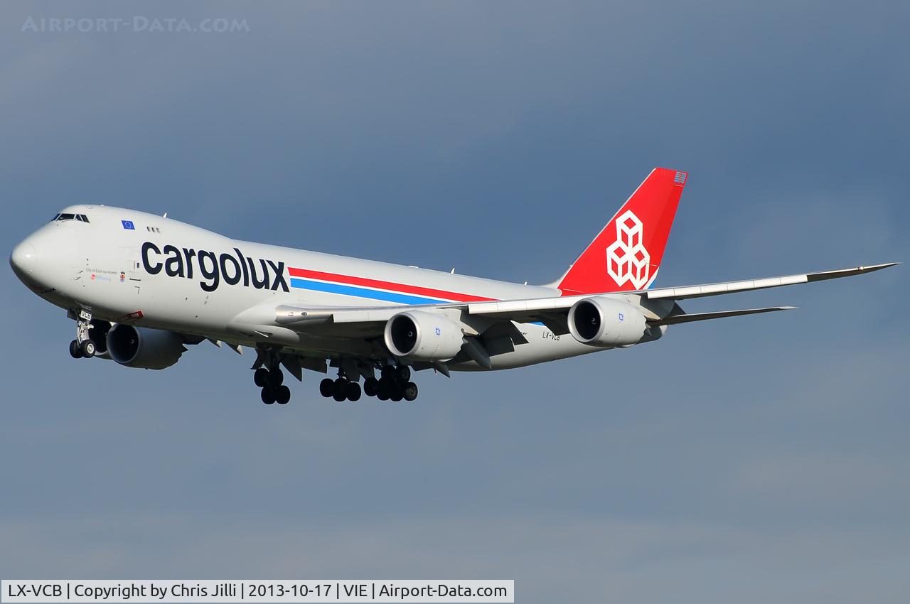 LX-VCB, 2010 Boeing 747-8R7F C/N 35806, Cargolux