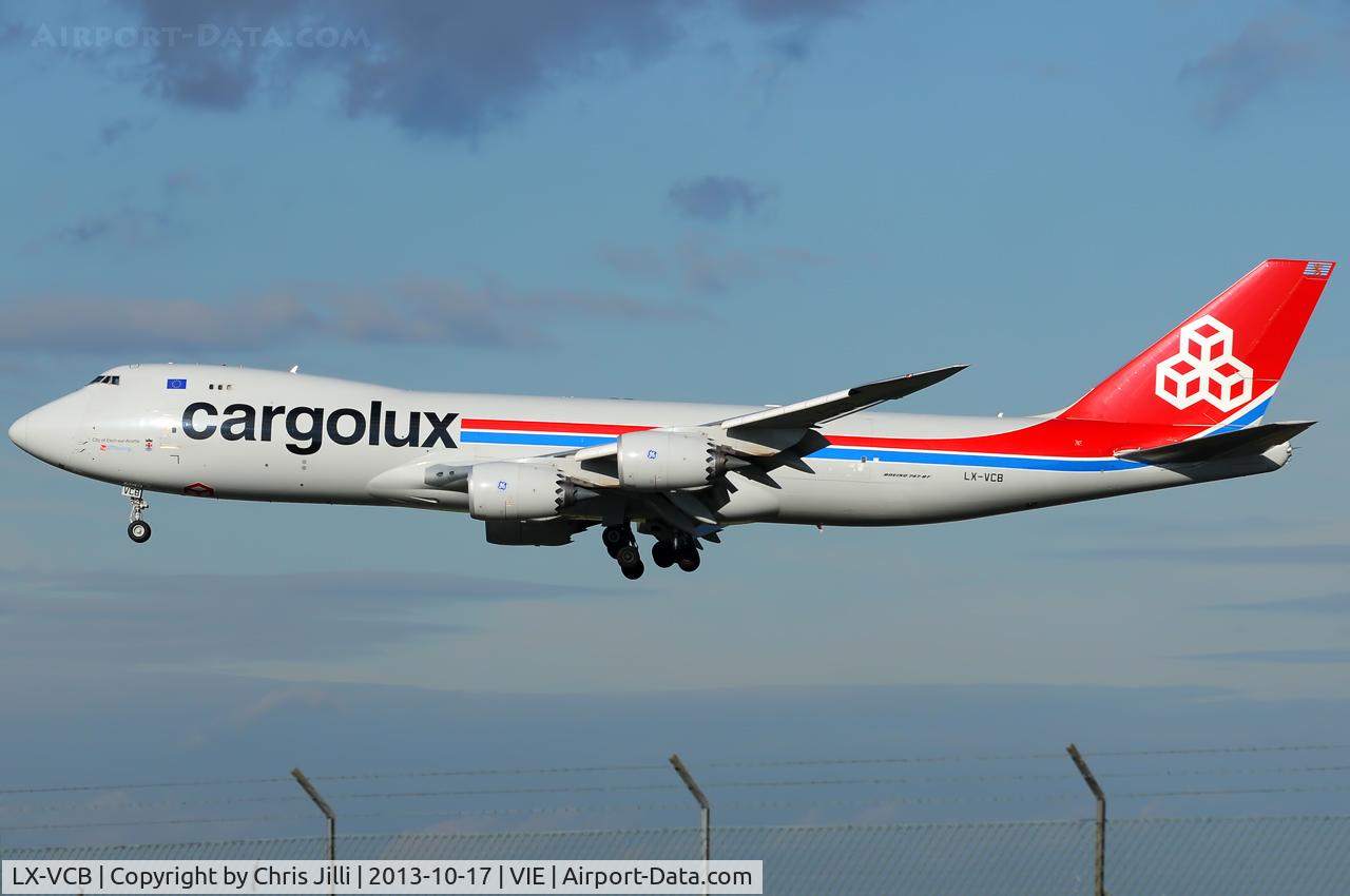 LX-VCB, 2010 Boeing 747-8R7F C/N 35806, Cargolux