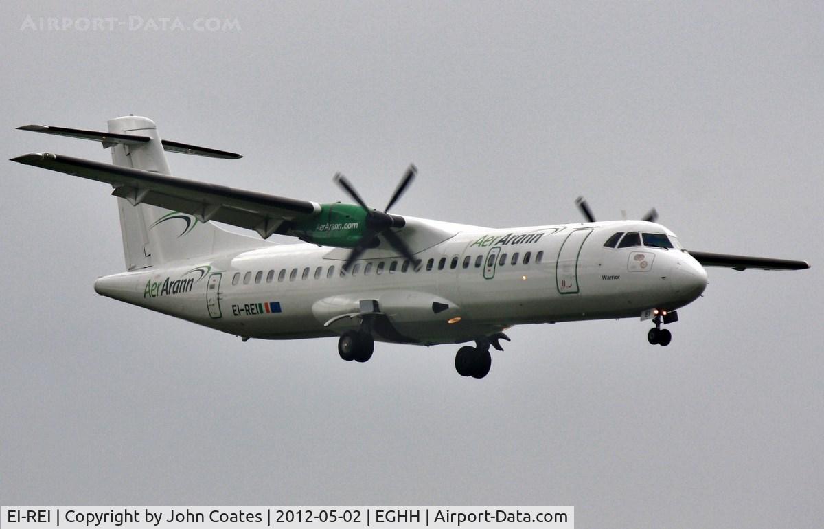 EI-REI, 1991 ATR 72-201 C/N 267, Finals to 08 in poor weather