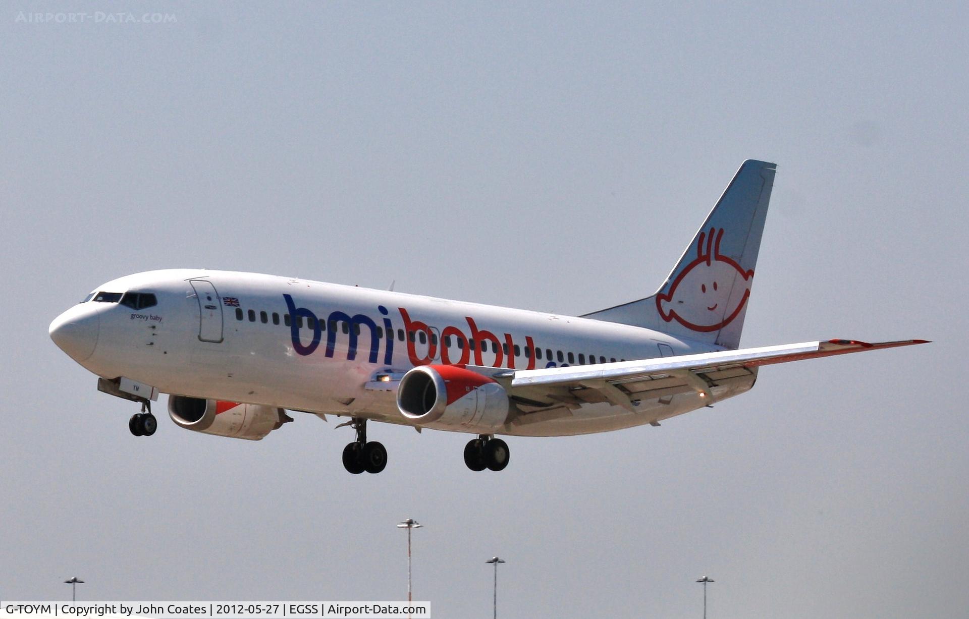G-TOYM, 1998 Boeing 737-36Q C/N 29141, Not long to go for this airline