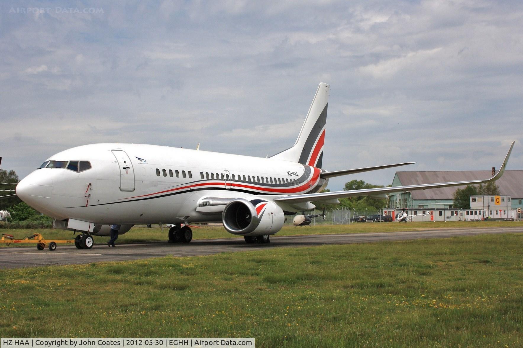 HZ-HAA, 1991 Boeing 737-529 C/N 25419, ex N419CT repainted
