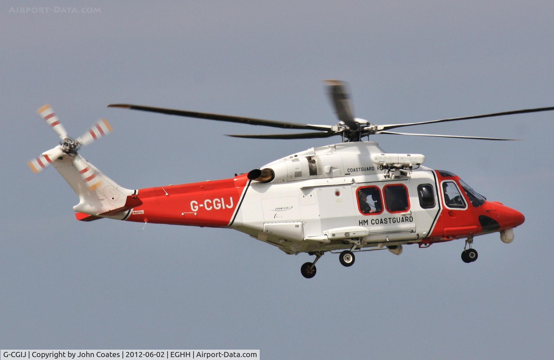 G-CGIJ, 2007 AgustaWestland AW-139 C/N 31203, Low pass during training.