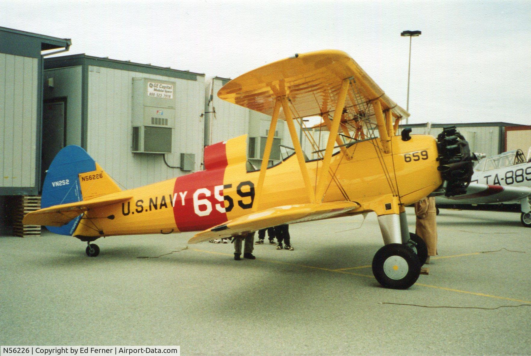 N56226, 1941 Boeing A75L3 C/N 75-888, Taken while on vacation.