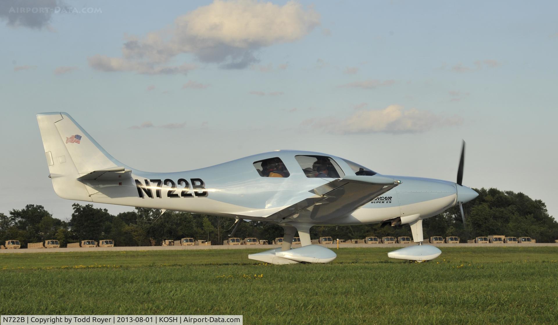N722B, 2005 Lancair ES C/N ES-128, Airventure 2013