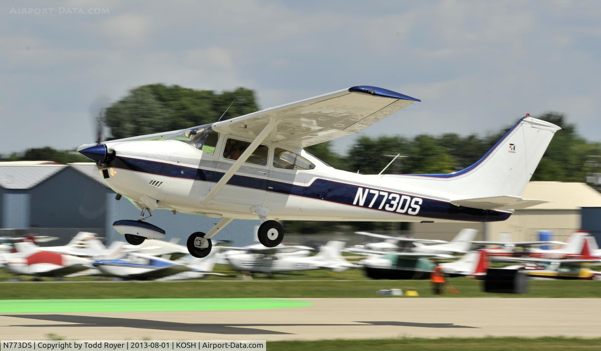 N773DS, 1973 Cessna 182P Skylane C/N 18262402, Airventure 2013