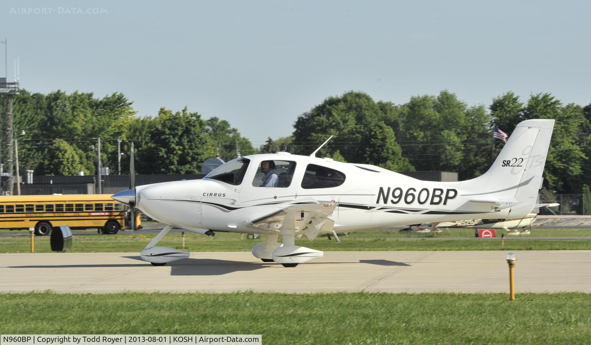 N960BP, 2004 Cirrus SR22 GTS C/N 1110, Airventure 2013