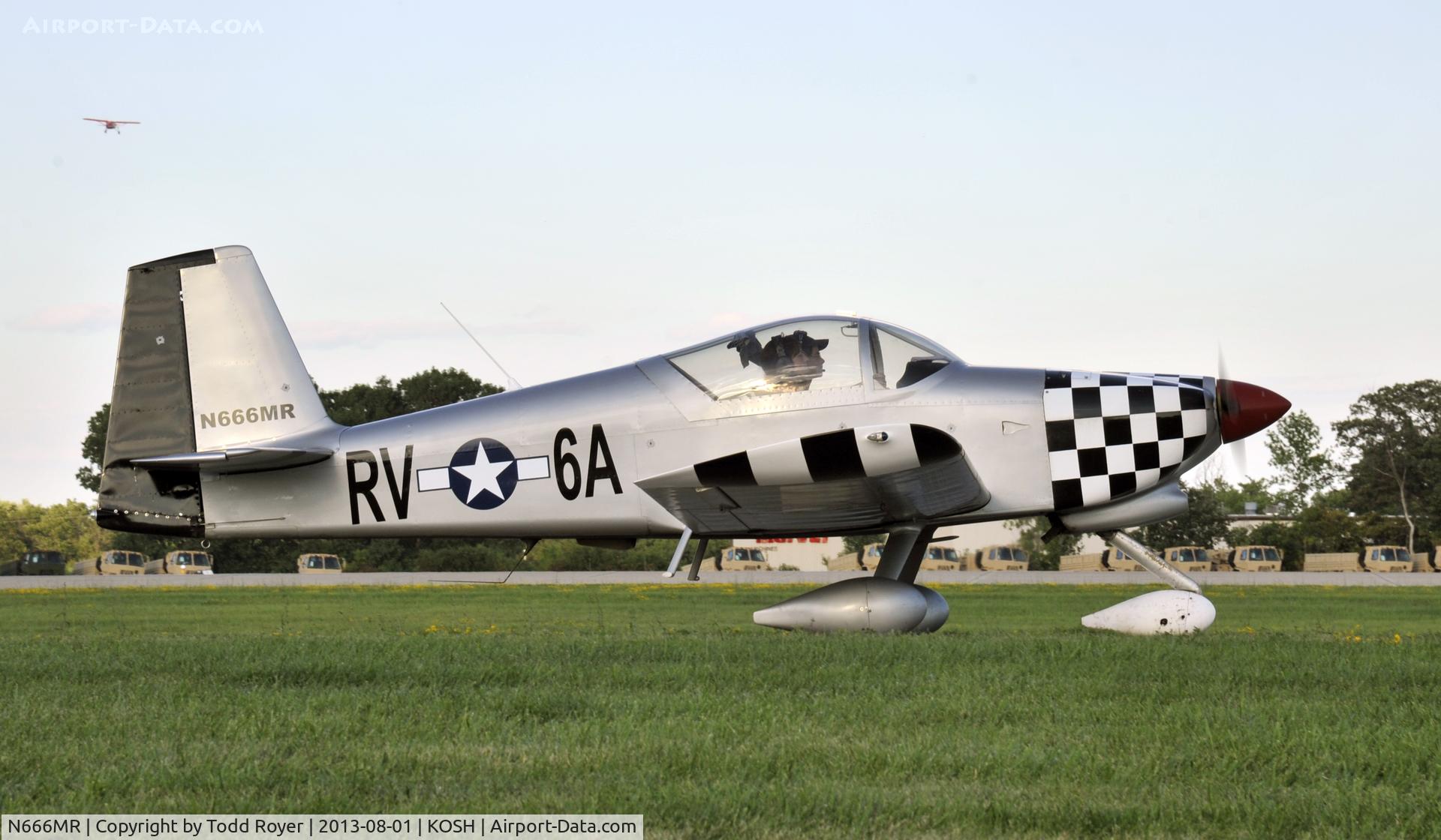N666MR, 2002 Vans RV-6A C/N 3931, Airventure 2013