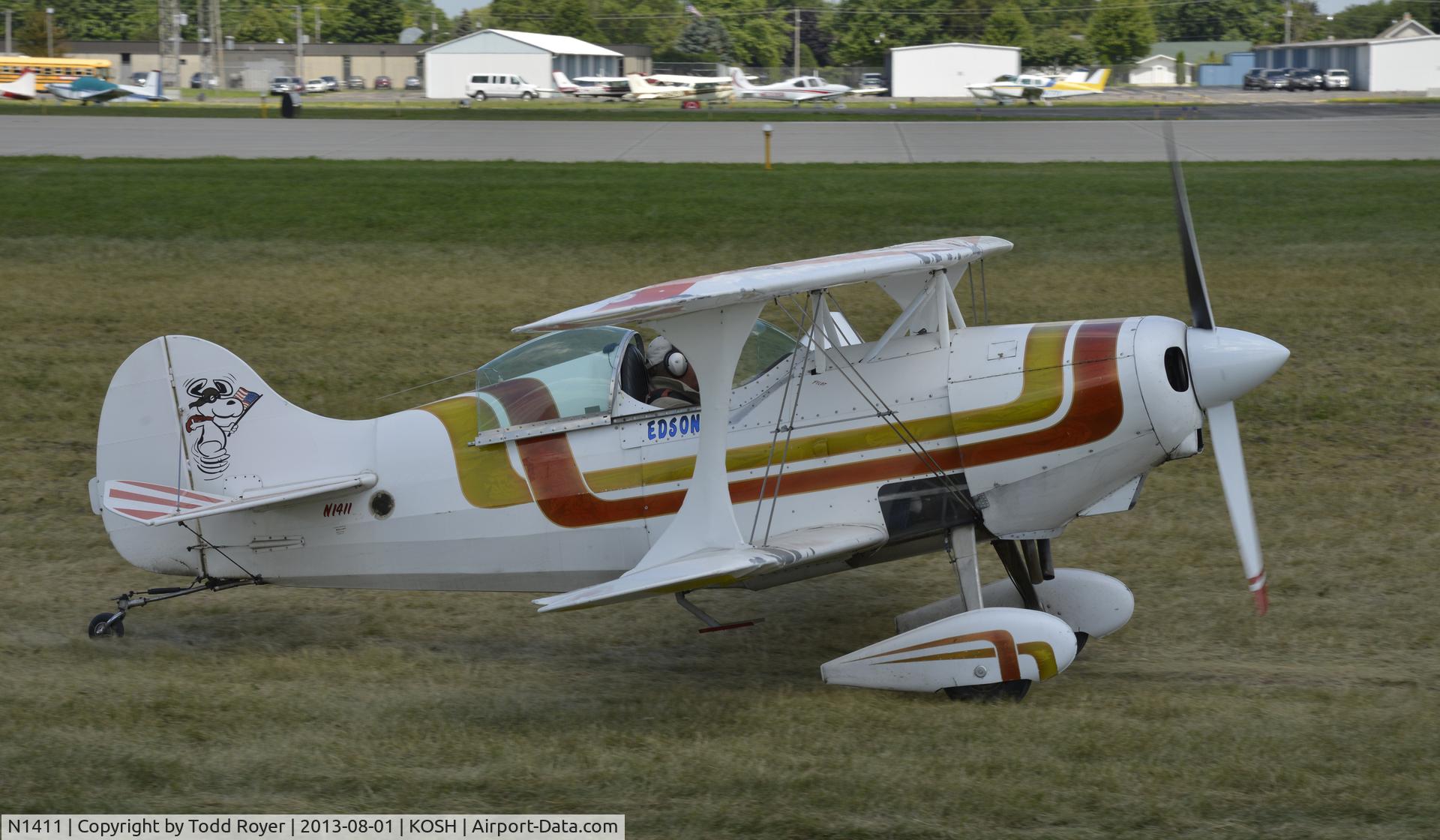 N1411, 1963 Pitts S-1 Special C/N 1111, Airventure 2013