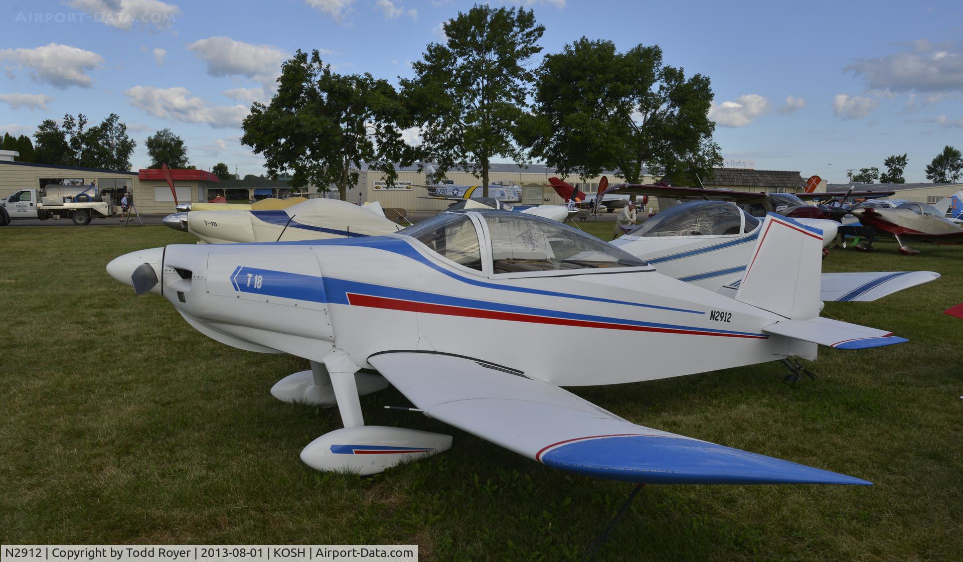 N2912, Thorp T-18 Tiger C/N 86BT, Airventure 2013