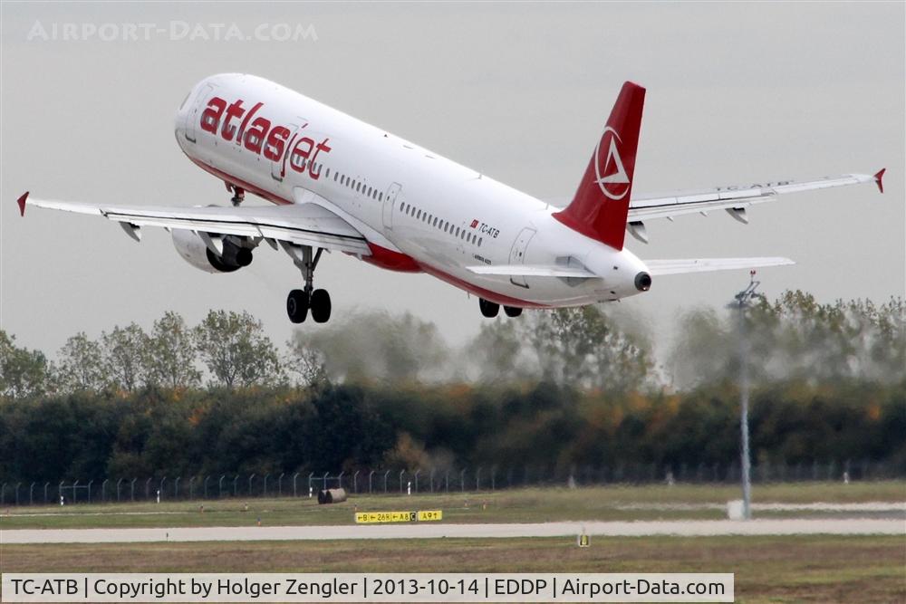 TC-ATB, 2001 Airbus A321-211 C/N 1503, Outbound traffic is leaving rwy 08L....